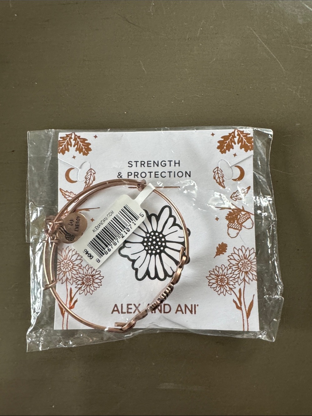 Alex and Ani Wildflower Protection Bracelet NWT